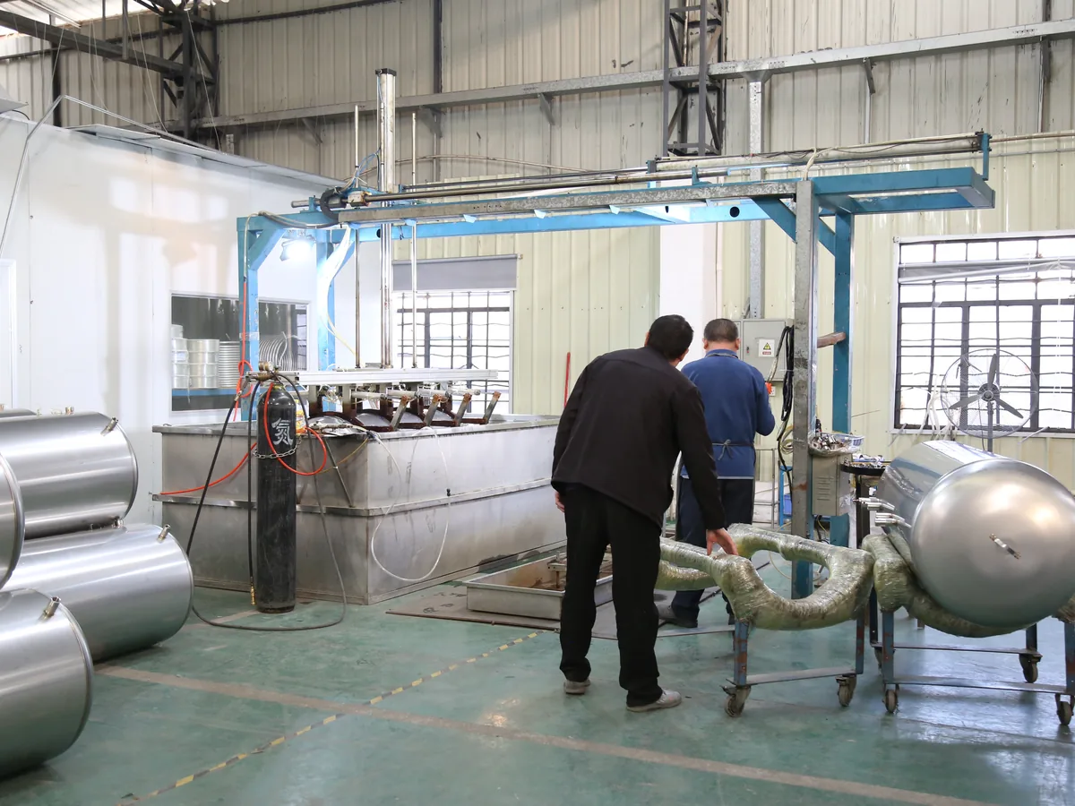 bulk equipment export preparation factory workflow and equipment preparation