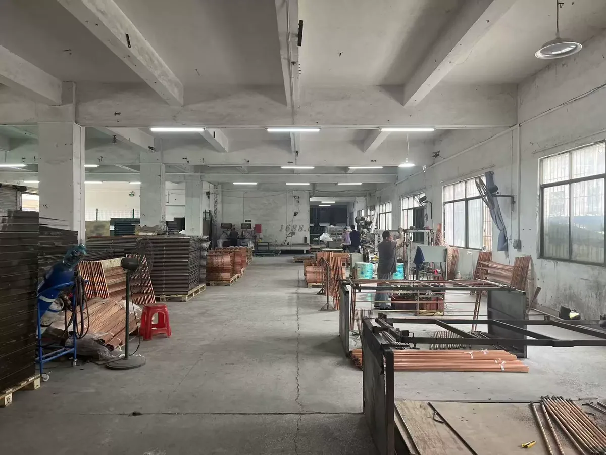 commercial hot water project review factory workflow and equipment preparation